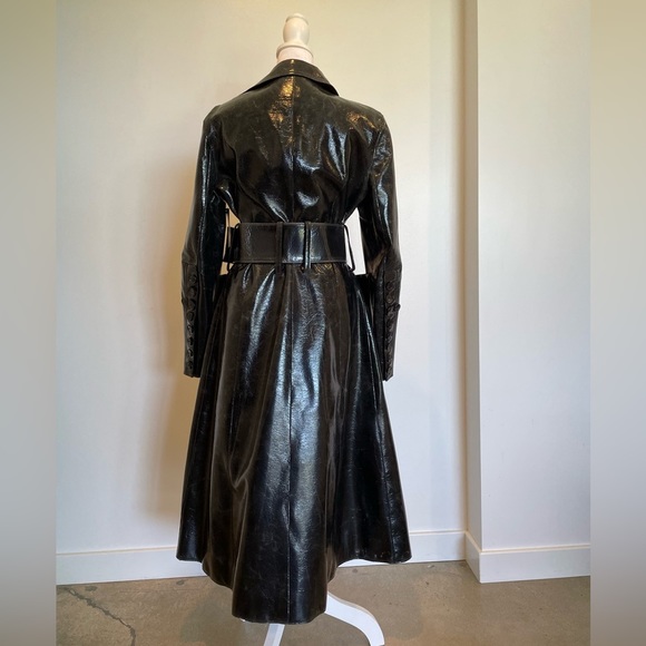 RŪH Faux Leather Trench Size EU 40 / US 10 or Medium - Picture 5 of 9